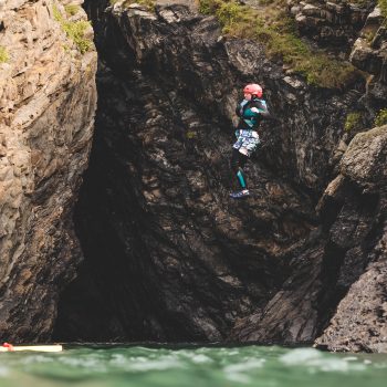 Tombstoning in Croyde